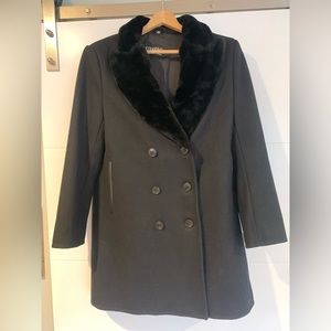 Straight To Hell unisex wool blend coat
